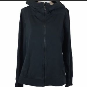 Lululemon black zip-up sweatshirt